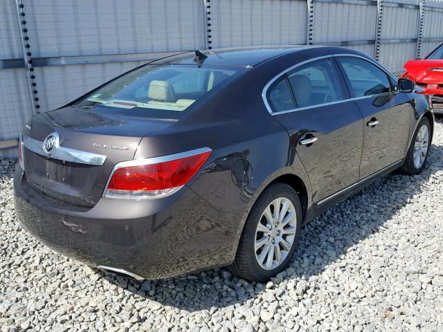 1G4GC5E37DF195650 - 2013 BUICK LACROSSE CHARCOAL photo 4