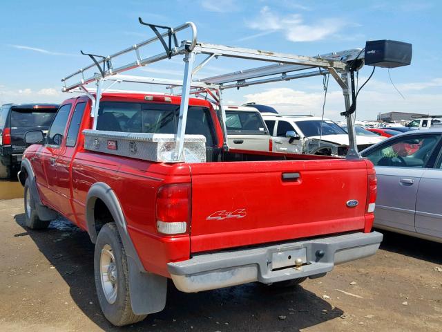 1FTZR15X7YTB28867 - 2000 FORD RANGER SUP RED photo 3