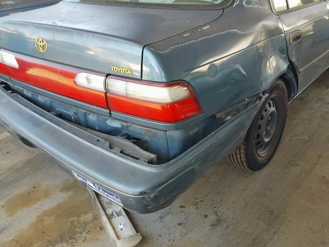 1NXBB02E6TZ478167 - 1996 TOYOTA COROLLA DX BLUE photo 9