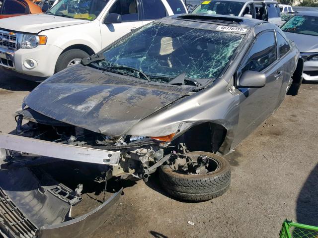 2HGFG12998H568621 - 2008 HONDA CIVIC EXL 灰色 照片 2