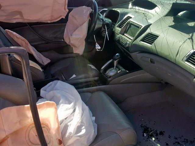 2HGFG12998H568621 - 2008 HONDA CIVIC EXL 灰色 照片 5