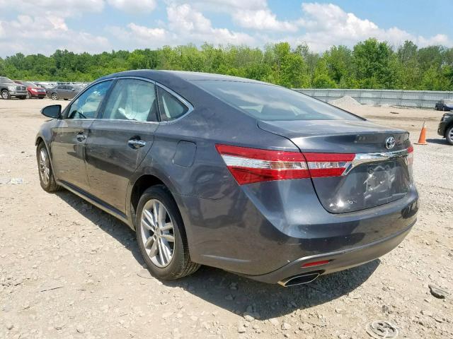 4T1BK1EB1DU064156 - 2013 TOYOTA AVALON BAS GRAY photo 3