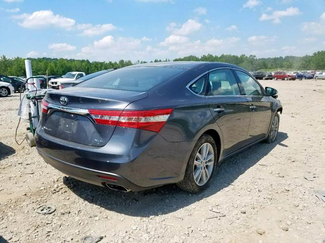 4T1BK1EB1DU064156 - 2013 TOYOTA AVALON BAS GRAY photo 4