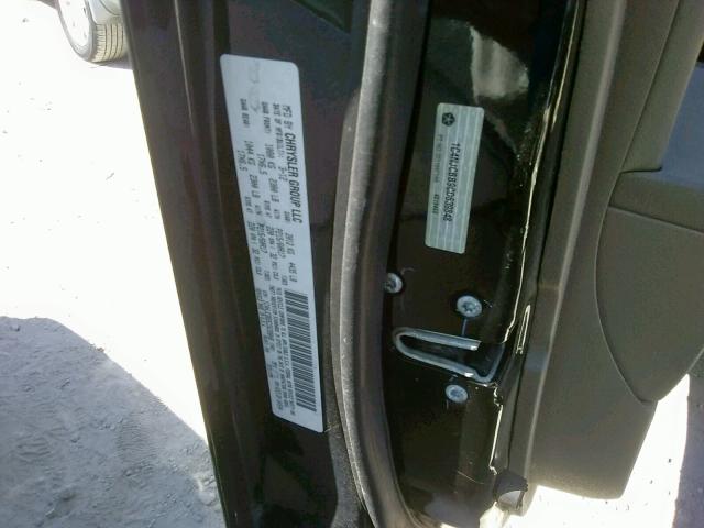 1C4NJCBB9CD639848 - 2012 JEEP COMPASS SP შავი ფოტო 10