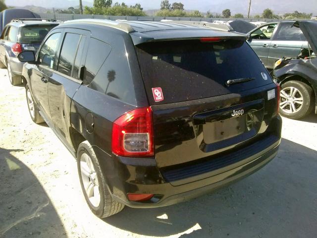 1C4NJCBB9CD639848 - 2012 JEEP COMPASS SP შავი ფოტო 3