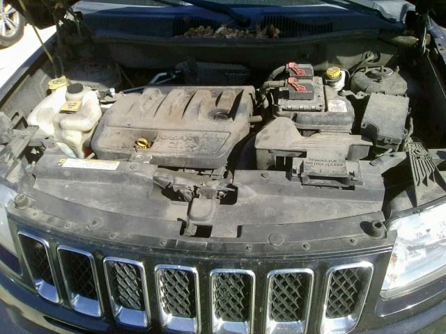 1C4NJCBB9CD639848 - 2012 JEEP COMPASS SP შავი ფოტო 7