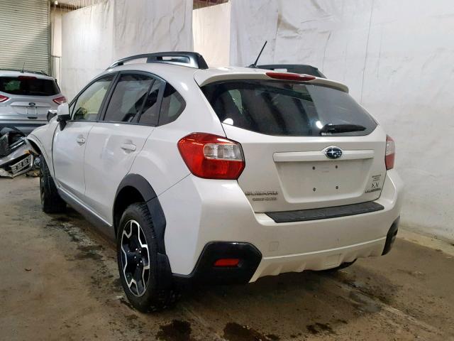 JF2GPACC4E8218720 - 2014 SUBARU XV CROSSTR WHITE photo 3