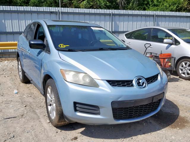 JM3ER293370105976 - 2007 MAZDA CX-7 BLUE photo 1