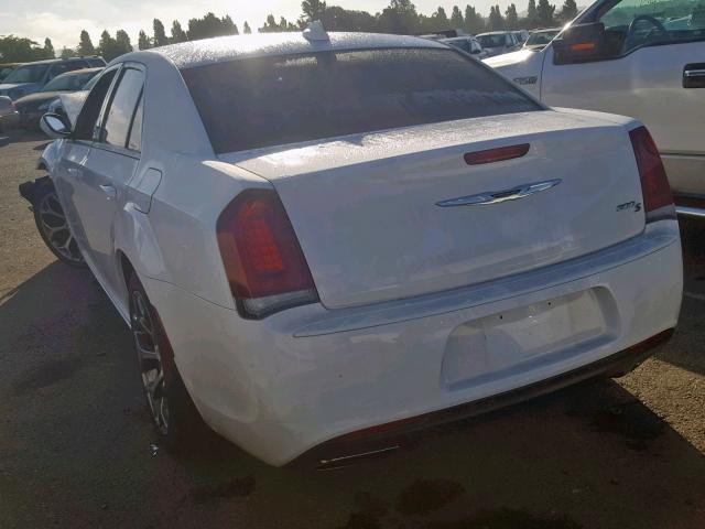 2C3CCABG6JH227215 - 2018 CHRYSLER 300 S WHITE photo 3