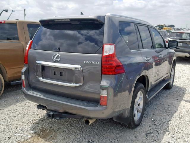 JTJBM7FX3B5031708 - 2011 LEXUS GX GRAY photo 4