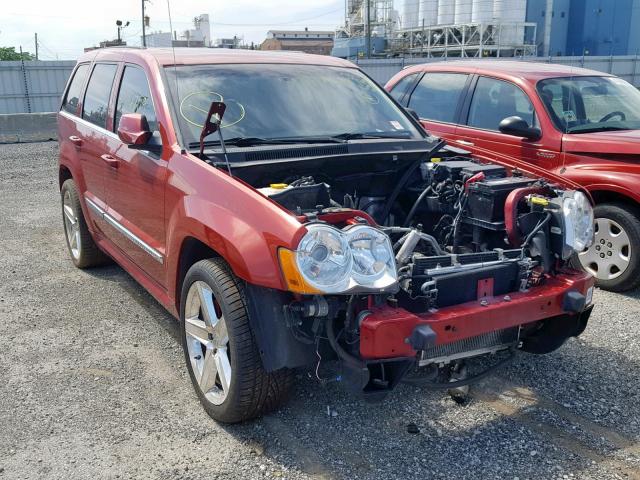 1J4RR7GW8AC149105 - 2010 JEEP GRAND CHER RED photo 1