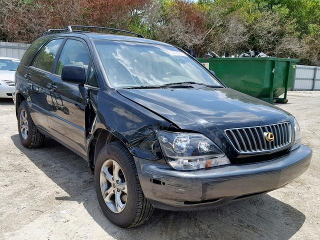 JT6GF10UXX0033806 - 1999 LEXUS RX 300 BLACK photo 1