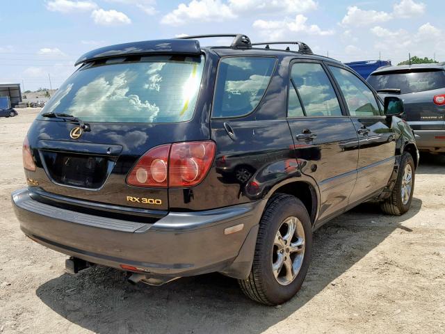 JT6GF10UXX0033806 - 1999 LEXUS RX 300 BLACK photo 4