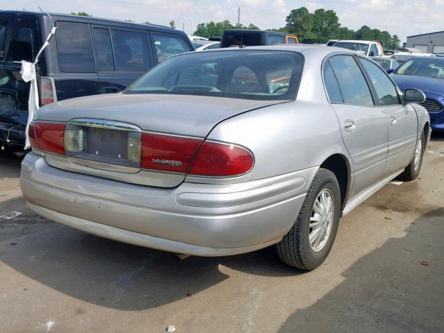 1G4HP52KX5U257592 - 2005 BUICK LESABRE CU SILVER photo 4