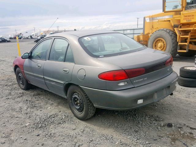 1FAFP13P7WW175409 - 1998 FORD ESCORT SE GRAY photo 3