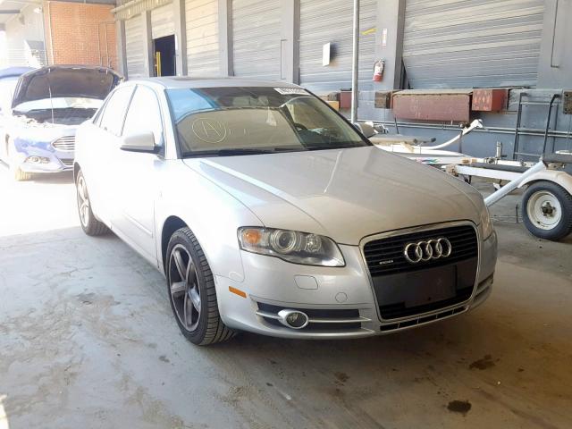 WAUDH78E47A214722 - 2007 AUDI A4 3.2 QUA SILVER photo 1