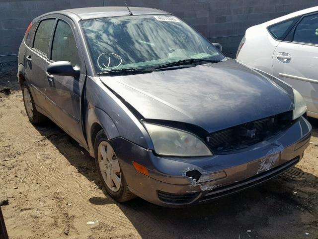 1FAFP37N37W107789 - 2007 FORD FOCUS ZX5 GRAY photo 1