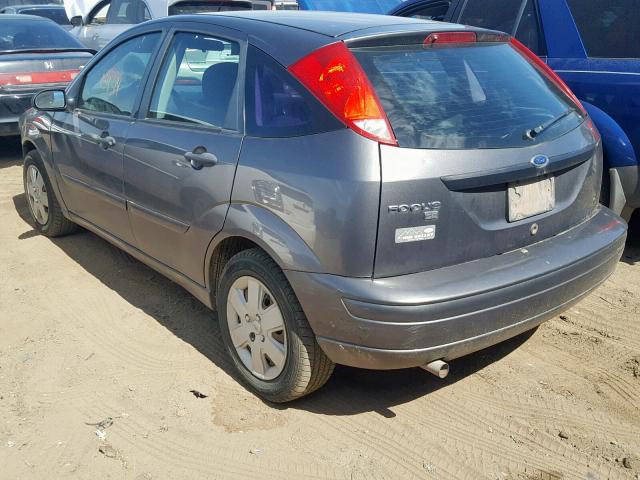 1FAFP37N37W107789 - 2007 FORD FOCUS ZX5 GRAY photo 3