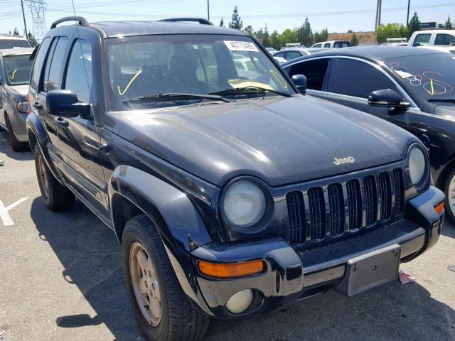 1J4GK58K34W177005 - 2004 JEEP LIBERTY LI BLACK photo 1