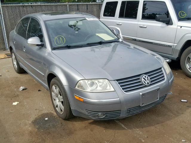 WVWAE63B95P006030 - 2005 VOLKSWAGEN PASSAT GLS SILVER photo 1