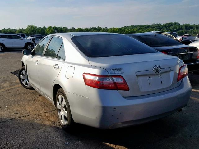 4T1BE46K27U067143 - 2007 TOYOTA CAMRY NEW SILVER photo 3