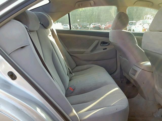 4T1BE46K27U067143 - 2007 TOYOTA CAMRY NEW SILVER photo 6
