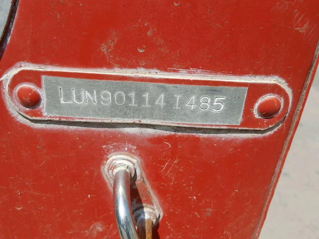 LUN901141485 - 1985 LUND LUNDQUIST RED photo 10