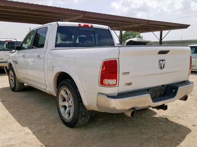 1C6RR6NT0DS654324 - 2013 RAM 1500 LARAM WHITE photo 3