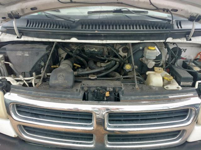 2B7JB21Y8YK119732 - 2000 DODGE RAM VAN B2 WHITE photo 7