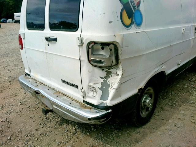 2B7JB21Y8YK119732 - 2000 DODGE RAM VAN B2 WHITE photo 9