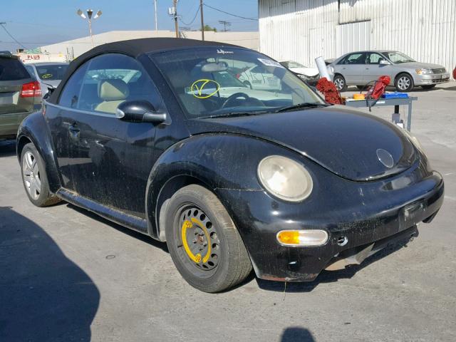 3VWCD31Y14M311444 - 2004 VOLKSWAGEN NEW BEETLE შავი ფოტო 1