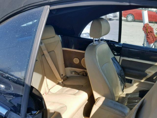 3VWCD31Y14M311444 - 2004 VOLKSWAGEN NEW BEETLE შავი ფოტო 6