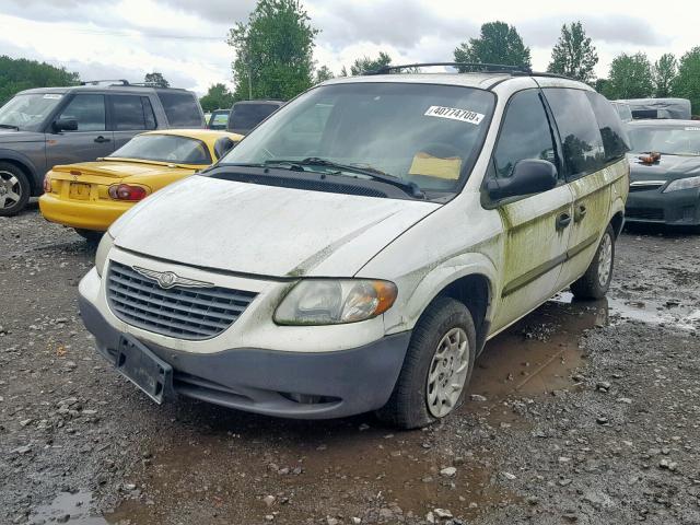 1C4GJ25342B632338 - 2002 CHRYSLER VOYAGER WHITE photo 2