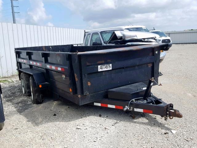 4P5D7142291126338 - 2008 PJ TRAILER BLACK photo 1