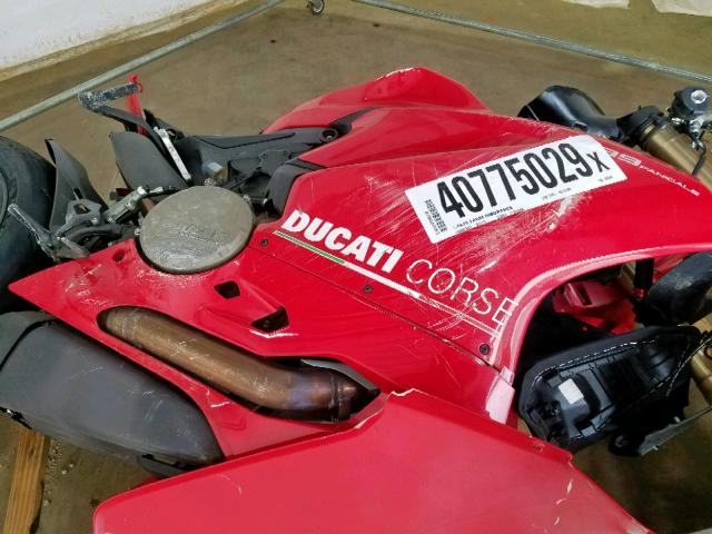 ZDM14BYW8HB008543 - 2017 DUCATI SUPERBIKE RED photo 7