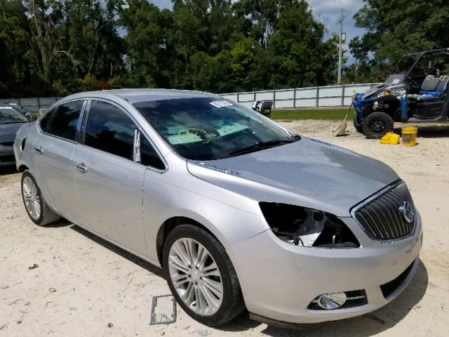 1G4PR5SK8D4223283 - 2013 BUICK VERANO CON SILVER photo 1