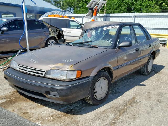 1Y1SK5169LZ057070 - 1990 GEO PRIZM BASE BROWN photo 2