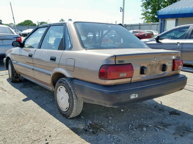 1Y1SK5169LZ057070 - 1990 GEO PRIZM BASE BROWN photo 3
