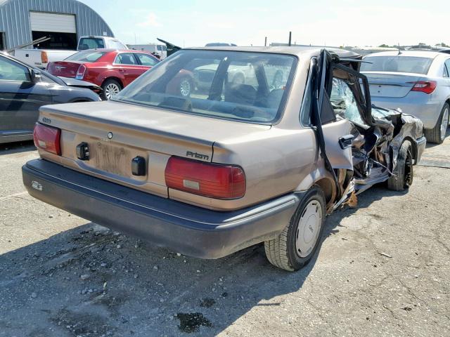 1Y1SK5169LZ057070 - 1990 GEO PRIZM BASE BROWN photo 4