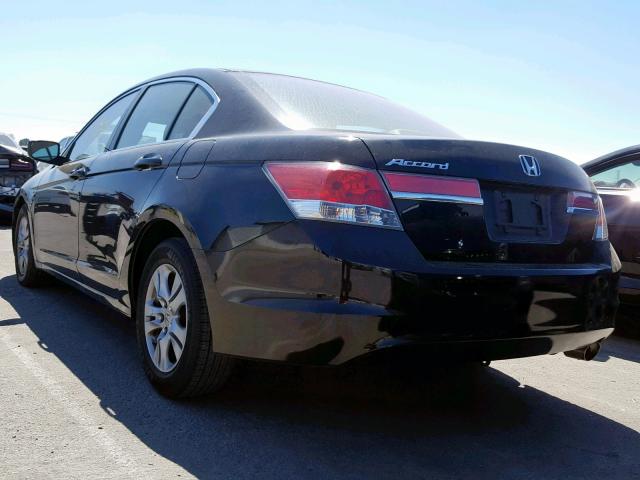 1HGCP2F47BA087473 - 2011 HONDA ACCORD LXP BLACK photo 3