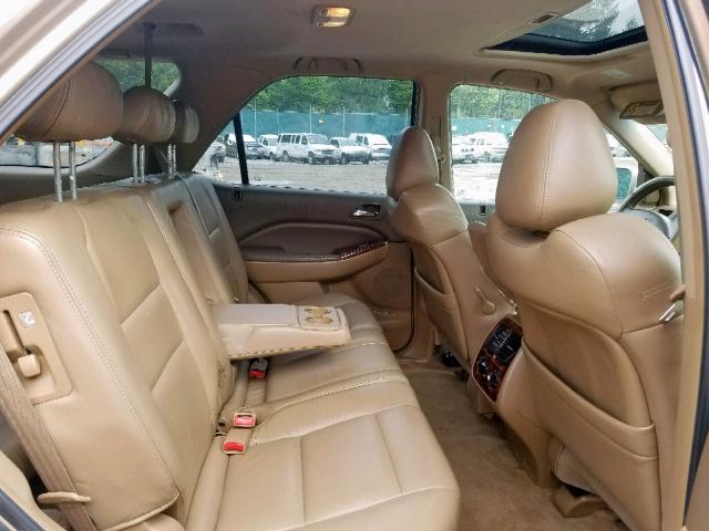 2HNYD18622H511286 - 2002 ACURA MDX TOURIN TAN photo 6