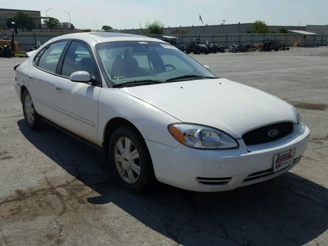 1FAFP56UX5A181063 - 2005 FORD TAURUS SEL WHITE photo 1