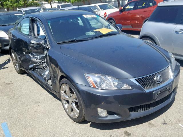 JTHBK262495100964 - 2009 LEXUS IS 250 GRAY photo 1