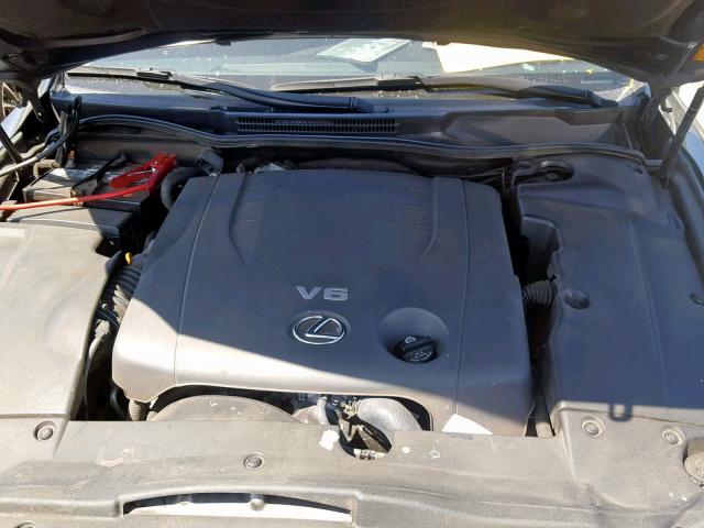 JTHBK262495100964 - 2009 LEXUS IS 250 GRAY photo 7