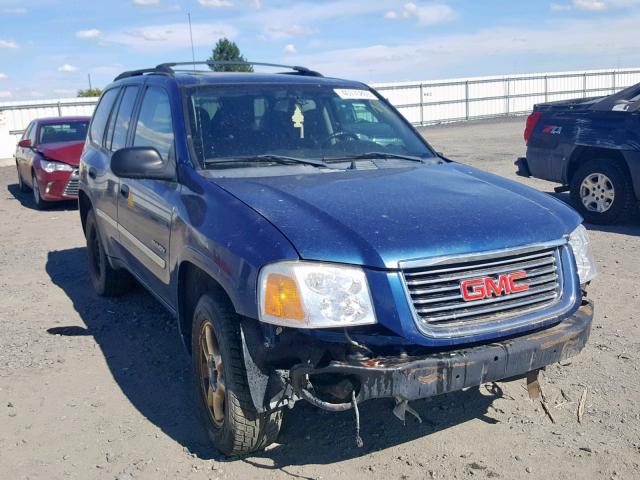 1GKDT13SX62158343 - 2006 GMC ENVOY BLUE photo 1