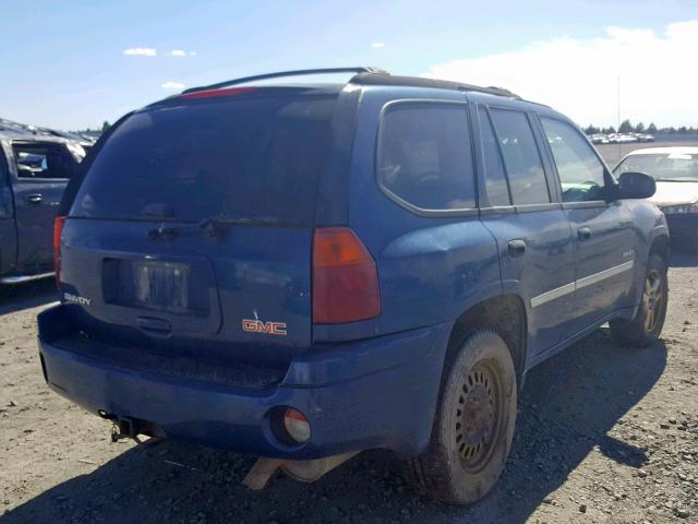 1GKDT13SX62158343 - 2006 GMC ENVOY BLUE photo 4