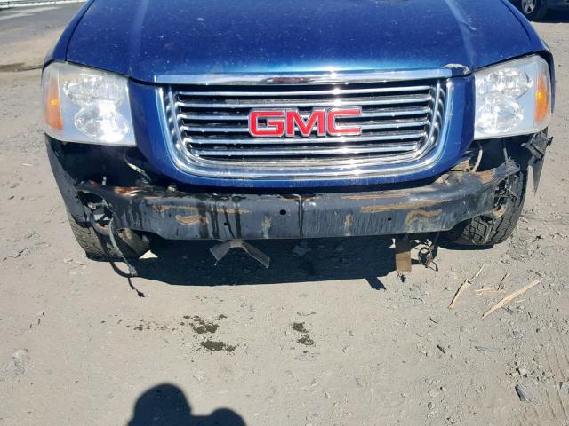 1GKDT13SX62158343 - 2006 GMC ENVOY BLUE photo 9