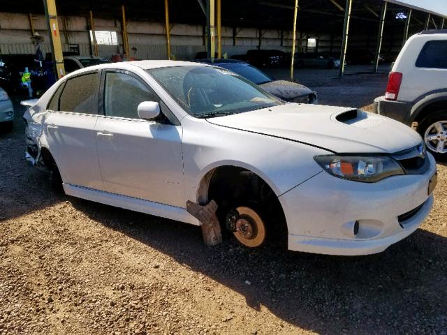 JF1GE7G62AG516796 - 2010 SUBARU IMPREZA WR WHITE photo 1