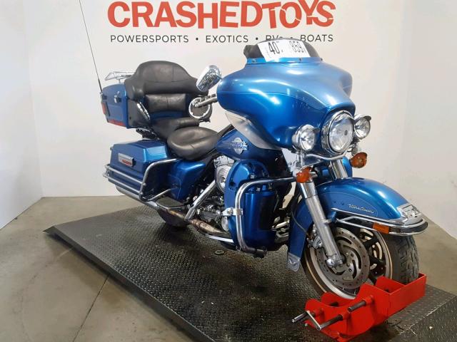 1HD1FCW125Y680575 - 2005 HARLEY-DAVIDSON FLHTCUI BLUE photo 19