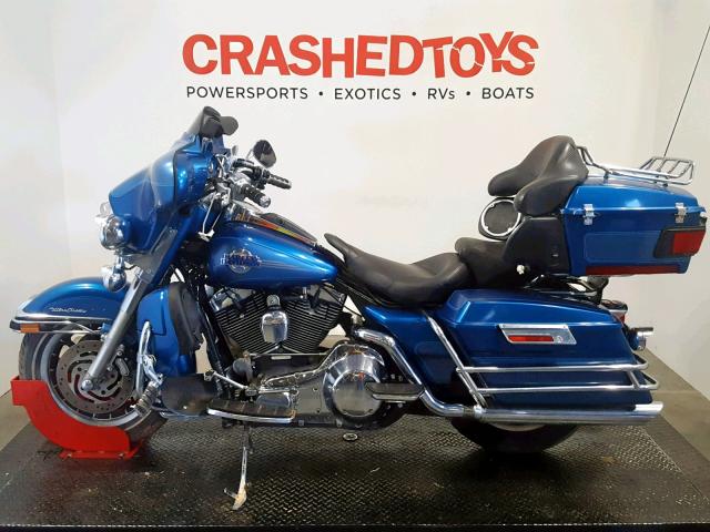 1HD1FCW125Y680575 - 2005 HARLEY-DAVIDSON FLHTCUI BLUE photo 3